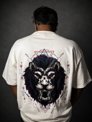Lazy Bear Oversized T-shirt Lion