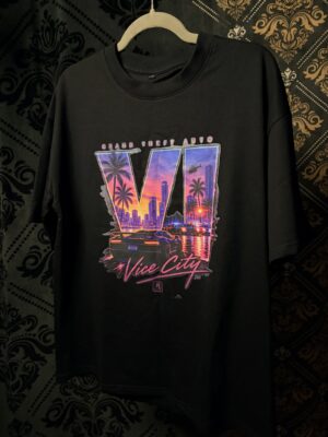 Lazy Bear Oversized T-shirt GTA VI