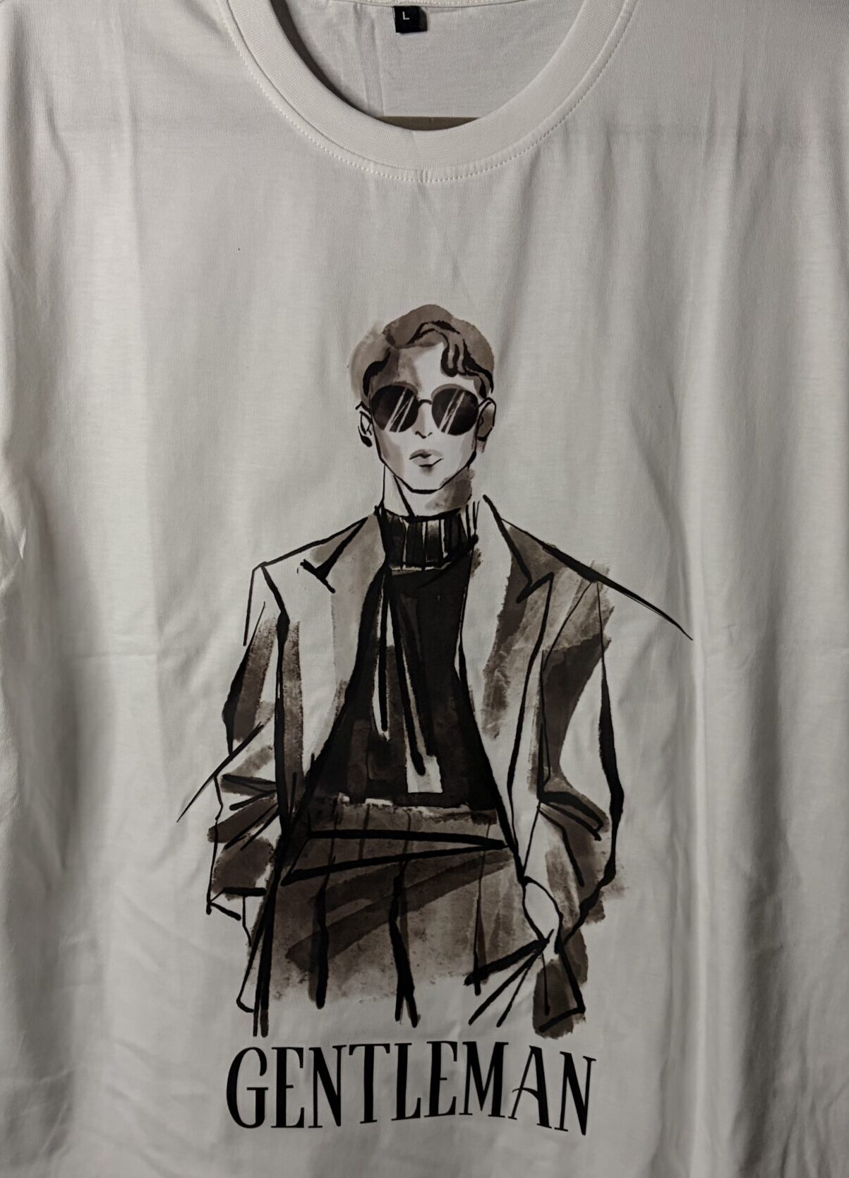 Lazy Bear Regular T-shirt Gentleman