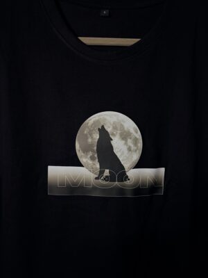 Lazy Bear Regular T-shirt Full Moon