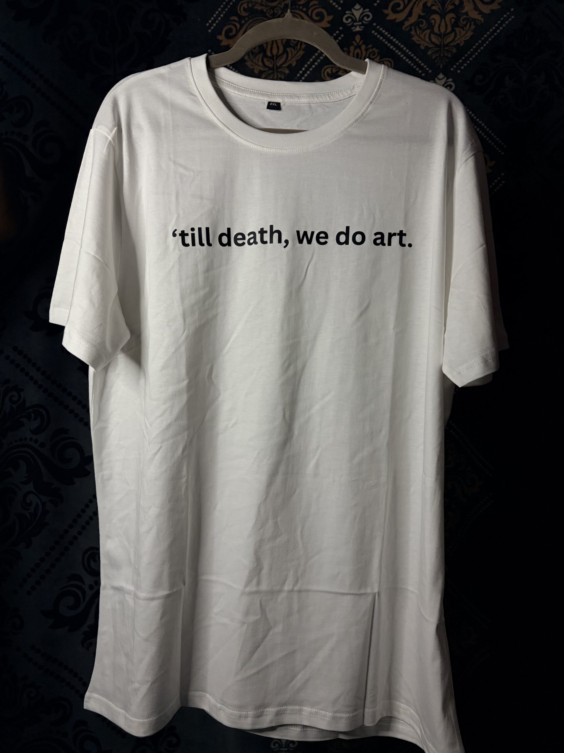 Lazy Bear Regular T-shirt till death, we do art - Image 3