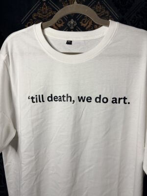 Lazy Bear Regular T-shirt till death, we do art